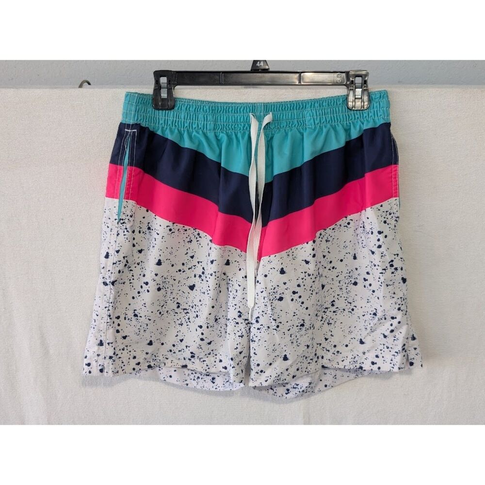 Chubbies Bathing Suit Shorts Colorful Men's Size Large